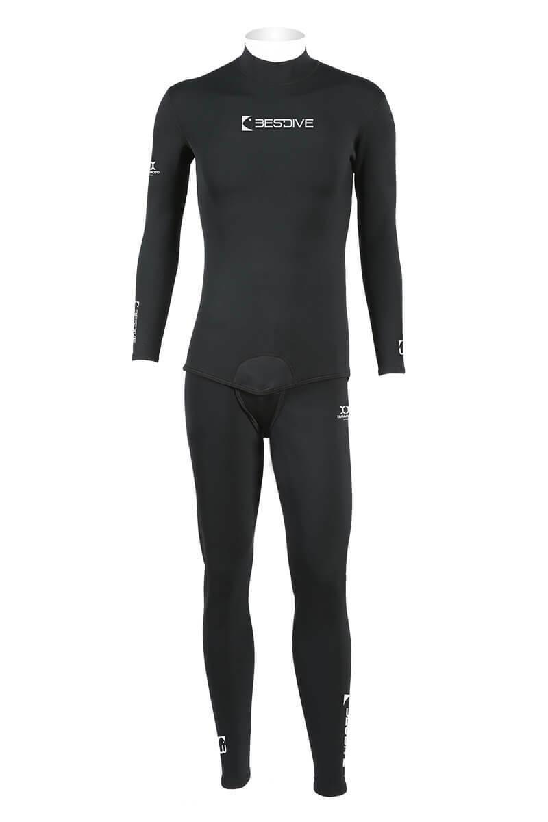 ▲預購-Bestdive 男款 微瀾系列 縫線超彈布面無帽連身 2026