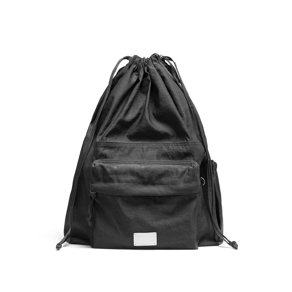fennec - DRAWSTRING BACKPACK - GREY