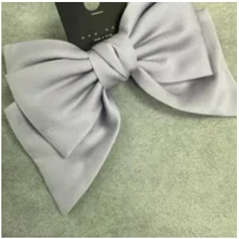 [S] NYU.NYU BIG PURPLE BOW HAIRTIE, SNN257 (SNN257)