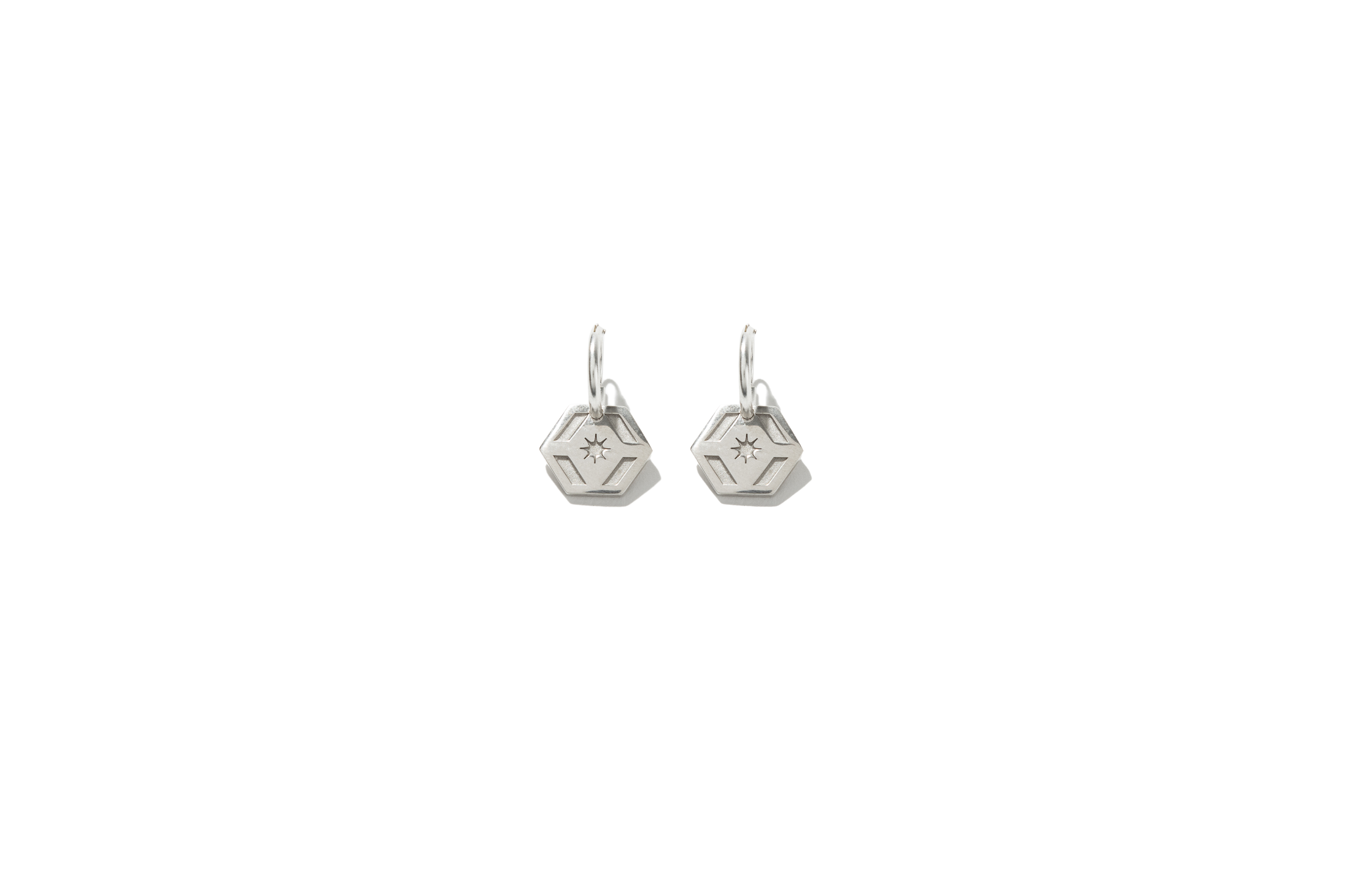 REMIX l Vagabond Festival "Elysium Shell Earrings" (Silver)