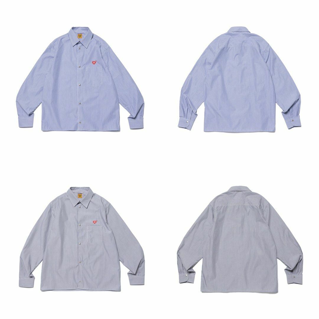 兩色Human Made SNAP BUTTON L/S SHIRT