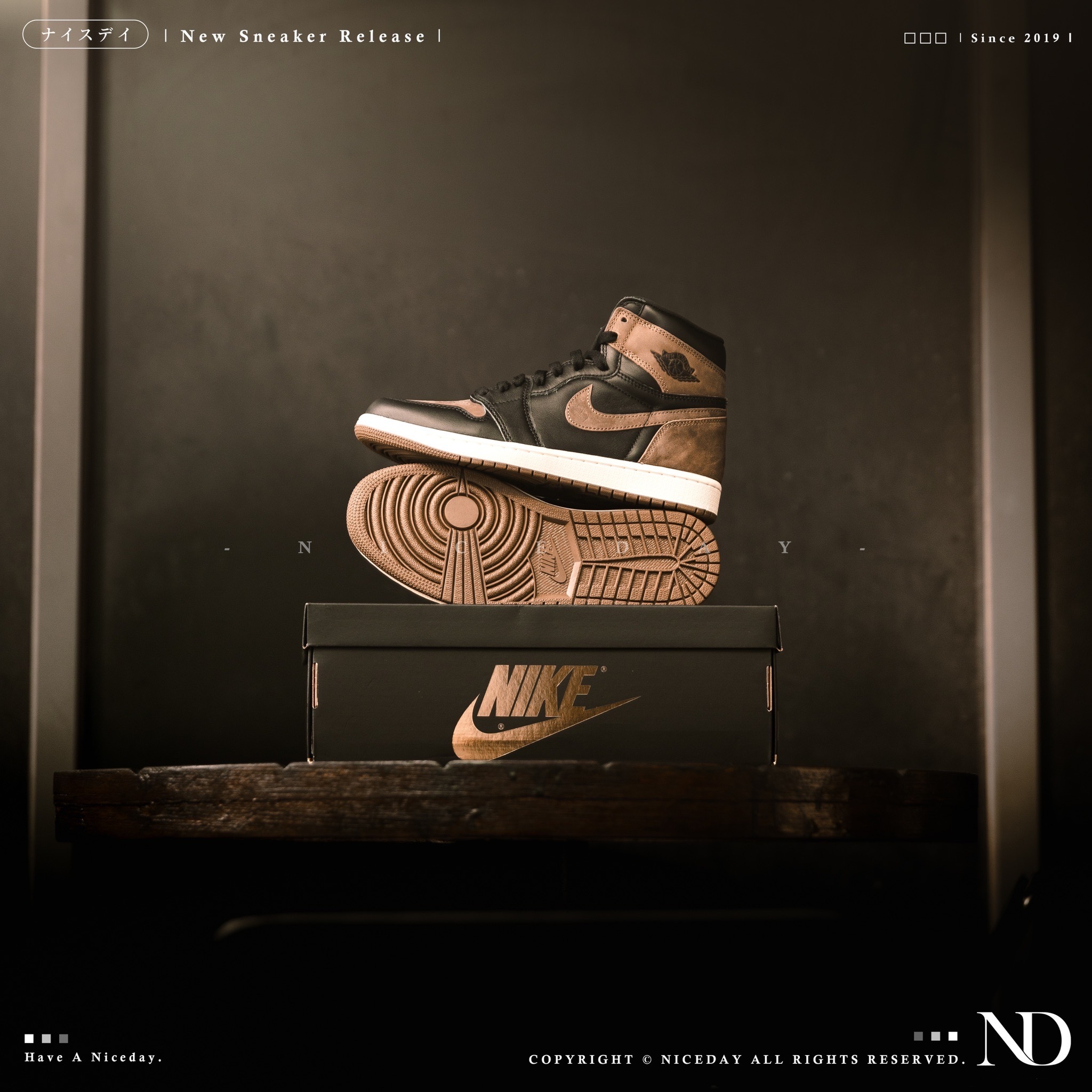 NICEDAY 部分現貨/代購 Nike Jordan 1 High OG Palomino 喬丹 一代 摩卡 麂皮 深棕 男鞋 DZ5485-020