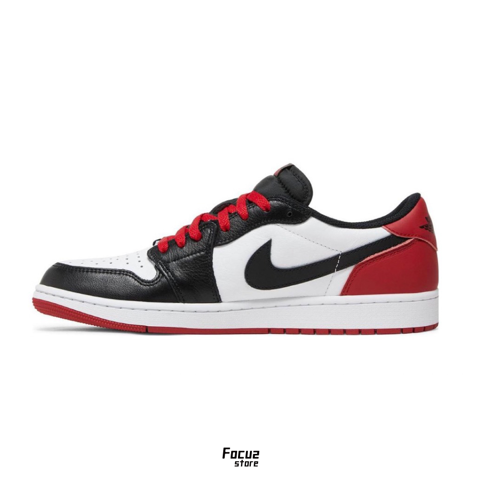 【Focus Store】現貨秒發 Nike Air Jordan 1 Retro Low OG "Black Toe" 黑腳趾 CZ0790-106
