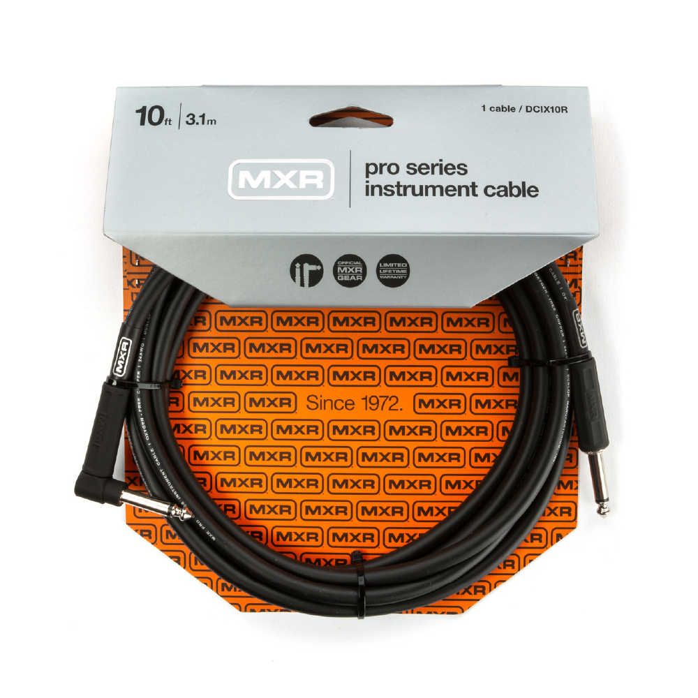 Dunlop Dunlop / MXR DCIX R系列 TS(6.3)-TS(6.3) 訊號線(直-L頭) (兩種尺寸可選) — 三峽配件 / 週邊｜YA! 玩音樂