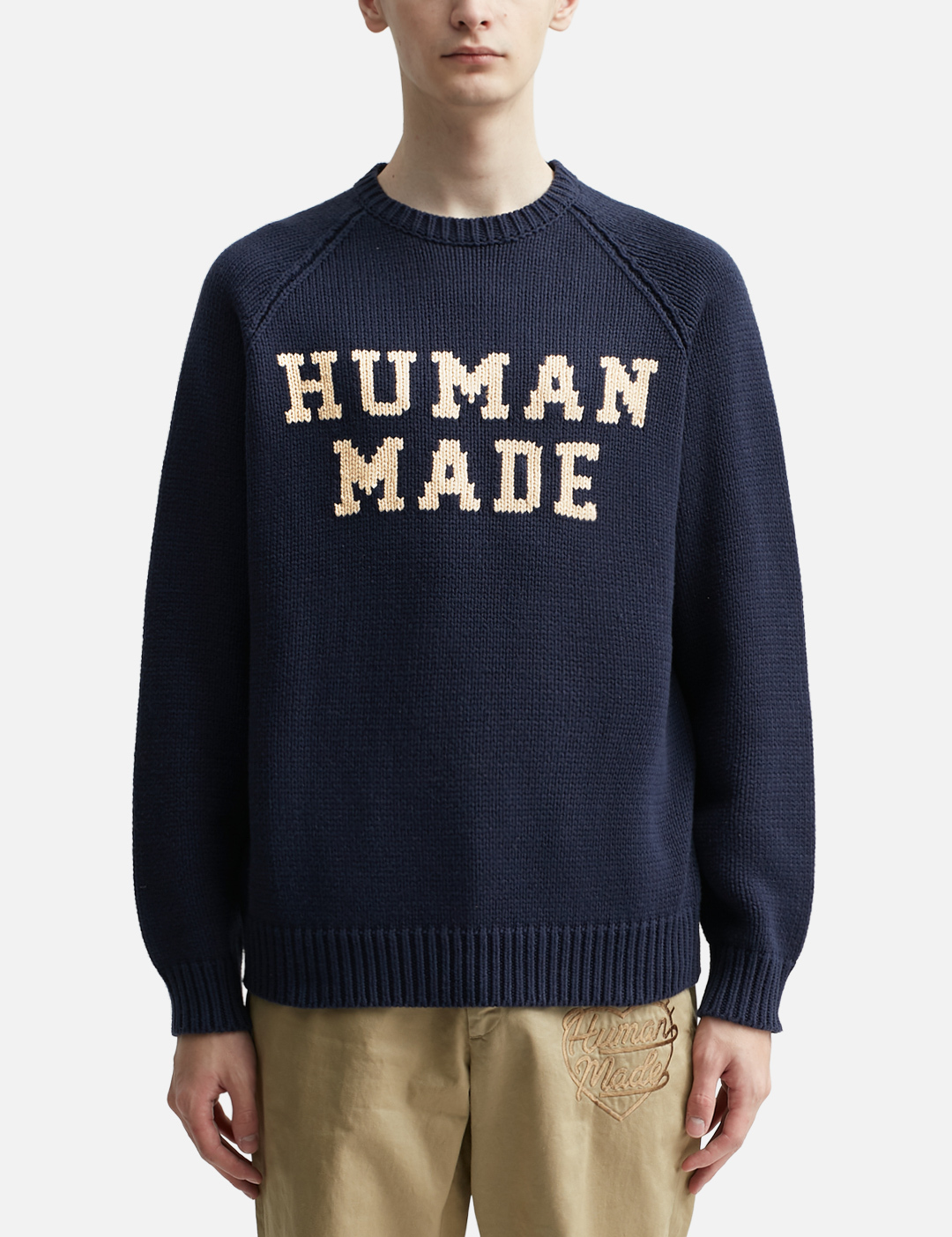 兩色Human Made BEAR RAGLAN KNIT SWEATER