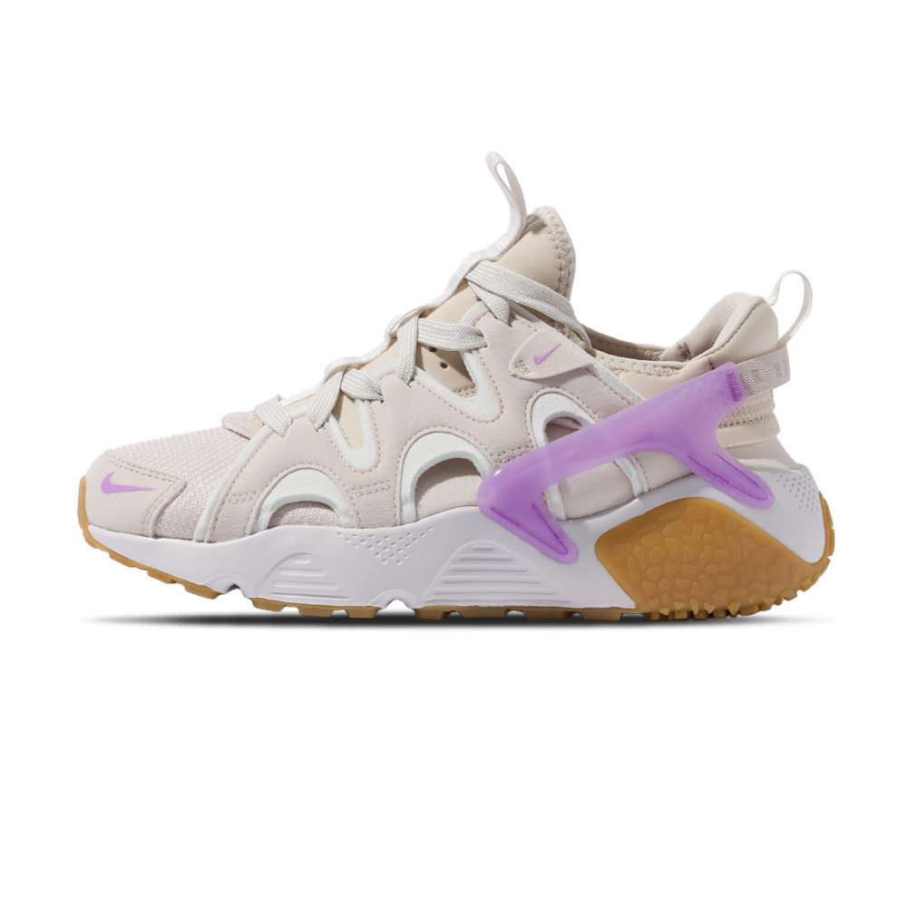 Nike Air Huarache Craft 女 米紫 穿搭 膠底 運動 武士鞋 休閒鞋DQ8031-103