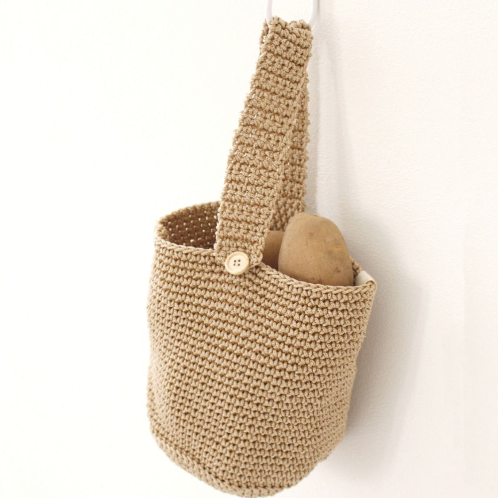 《PLYS》可掛式蔬果保存收納袋(適合裝入馬鈴薯、地瓜)