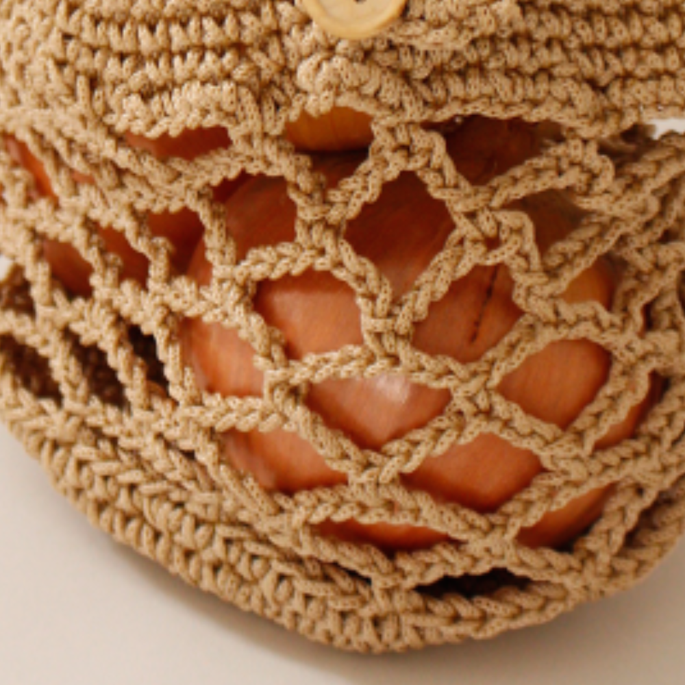 《PLYS》可掛式蔬果保存收納透氣網袋(適合裝入洋蔥)