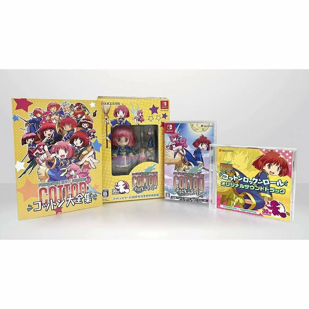 Jeu COTTON ROCK'N ROLL 30th Anniversary - Édition Limitée PS4 Japonaise - Neuf
