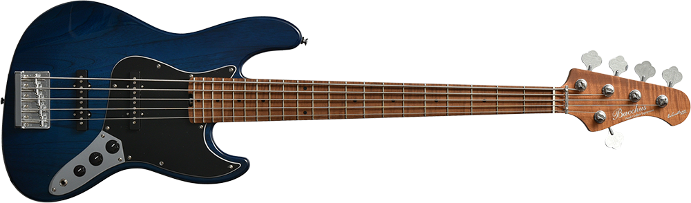 Bacchus Bacchus WL5-ASH/RSM 5弦 貝斯 烤楓木琴頸 四色可選 — 三峽吉他 / Bass｜YA! 玩音樂