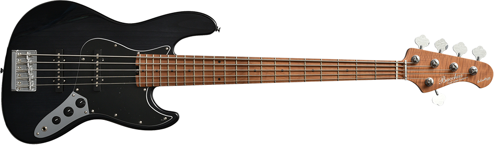 Bacchus Bacchus WL5-ASH/RSM 5弦 貝斯 烤楓木琴頸 四色可選 第 2 張圖片｜三峽吉他 / Bass