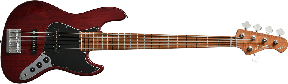 Bacchus Bacchus WL5-ASH/RSM 5弦 貝斯 烤楓木琴頸 四色可選 第 3 張圖片｜三峽吉他 / Bass