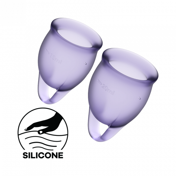 Satisfyer Feel Confident 月經杯套裝