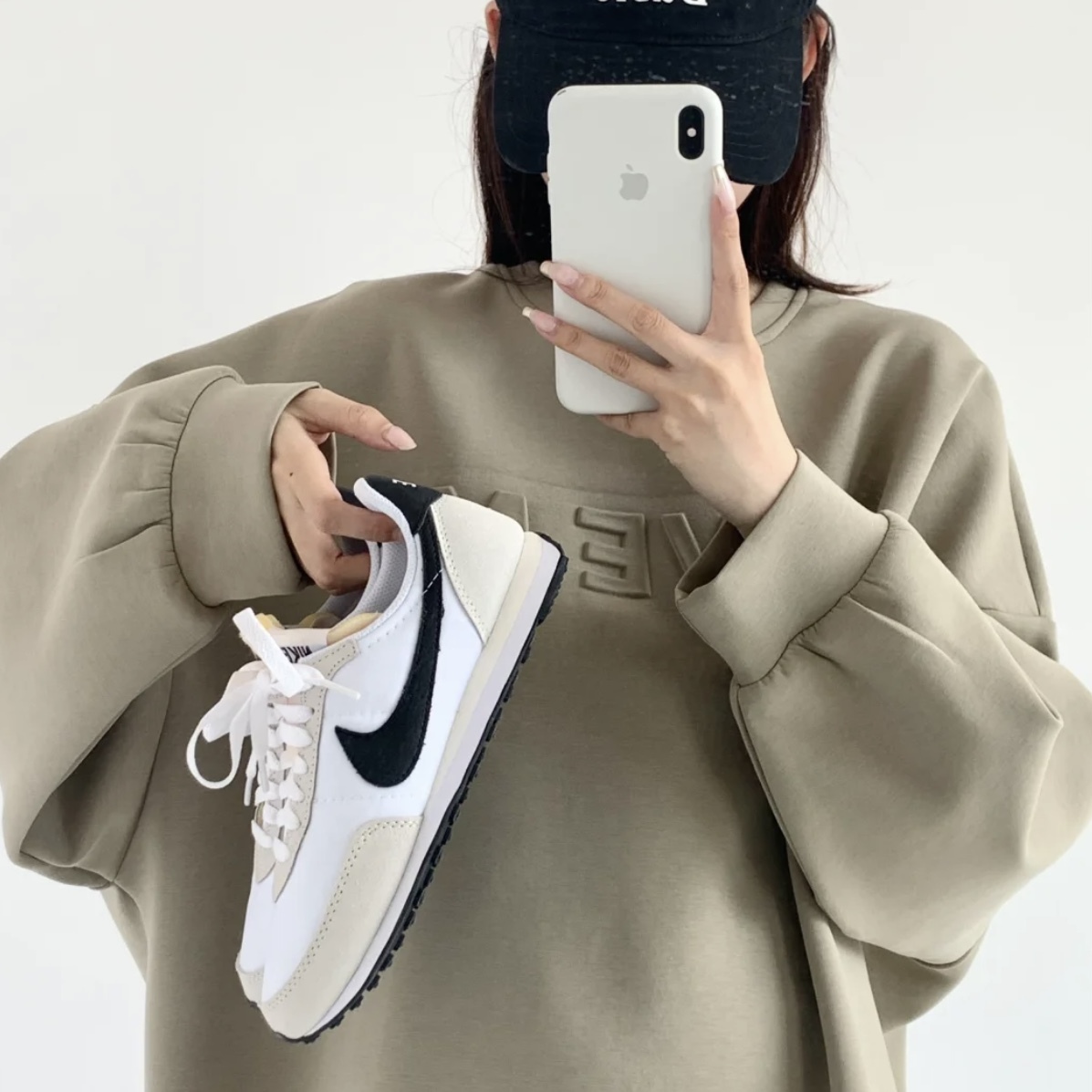 【現貨】Nike Waffle Trainer 2 麂皮 拼接 橘標 復古 奶茶 米白 男女鞋