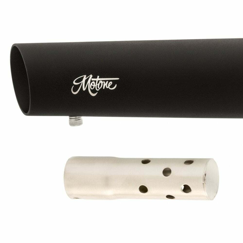 Motone 水冷 Bobber 專用 全段排氣管 氫彈 H-BOMB 黑
