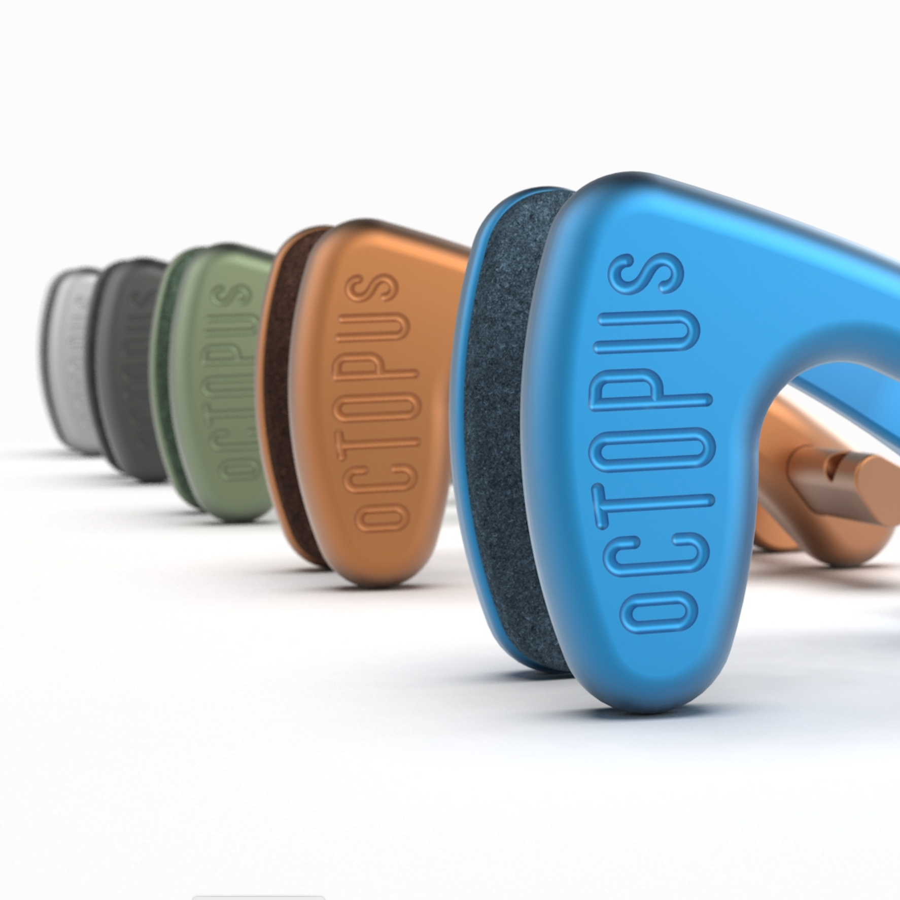 ▲Octopus Noseclips Aluminum 鋁合金鼻夾