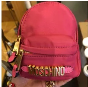 [S] MOSCHINO SMALL BACKPACK,FUCHSIA, 667111930147 (SM636)