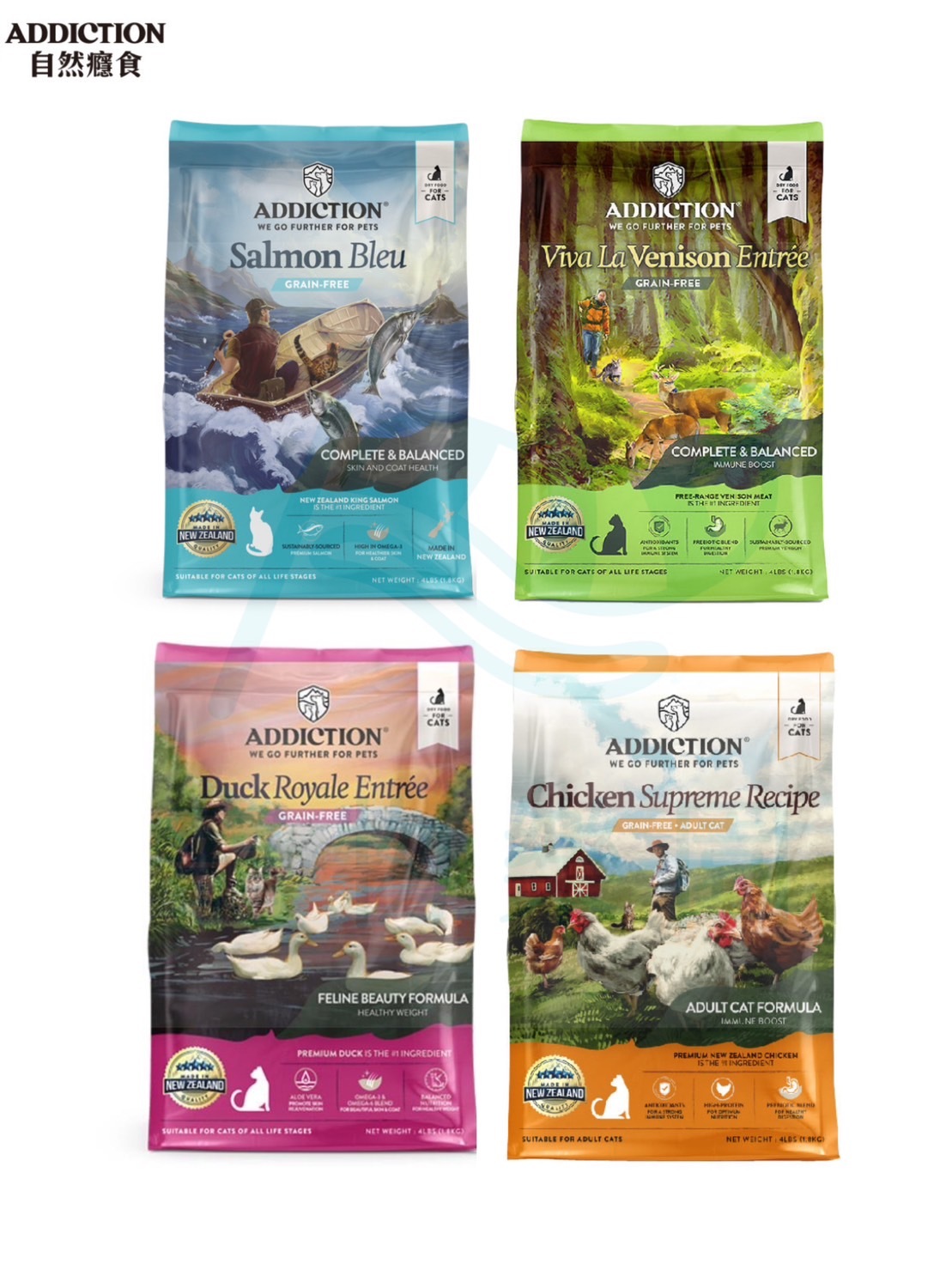 ADD自然癮食 貓咪無穀飼料全品項