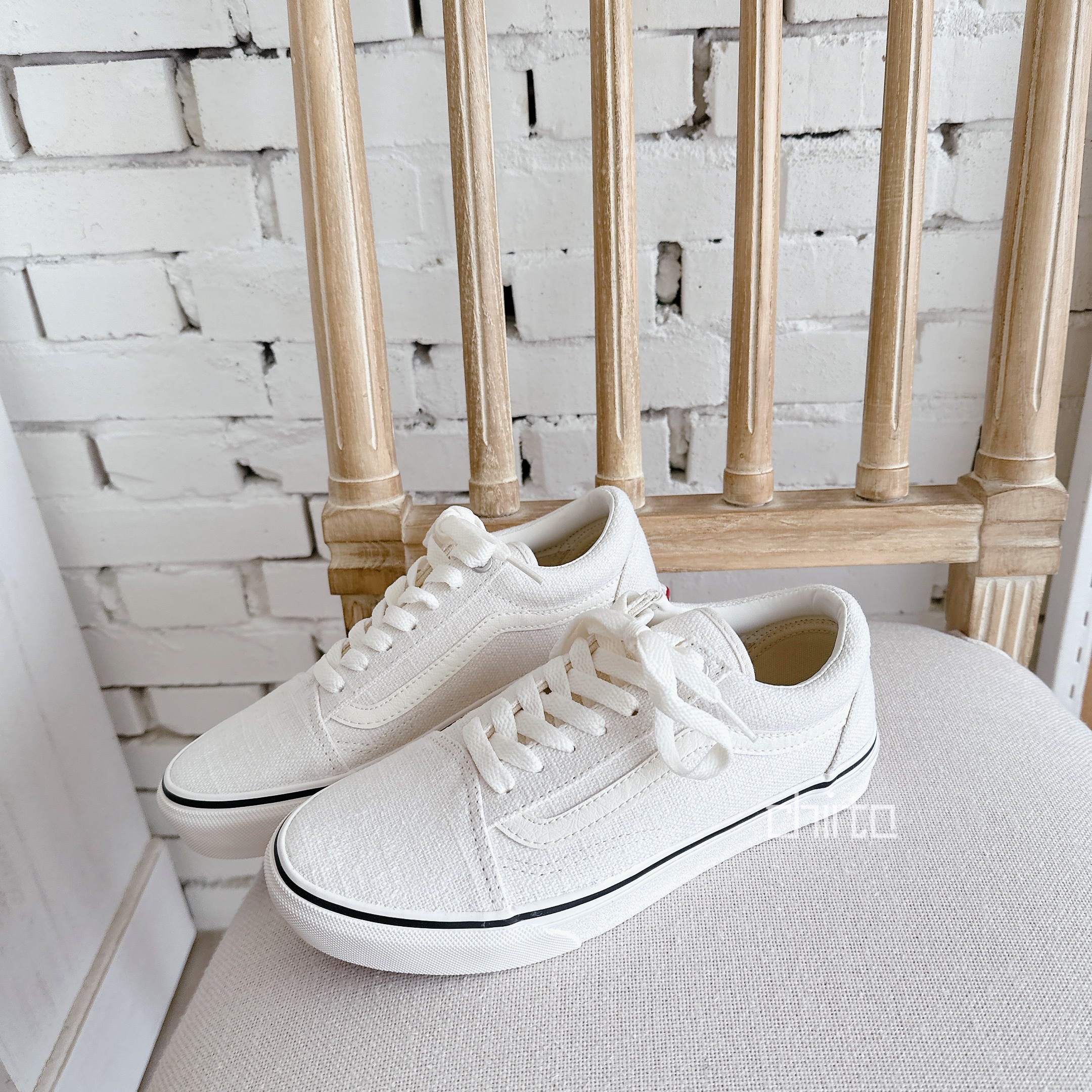 ┊VANS old skool 夏日棉麻鞋 2色
