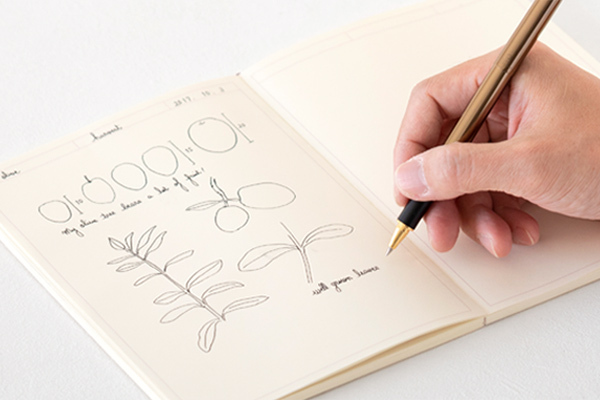 日本MIDORI．MD Notebook Journal A5 點點/Frame/方格