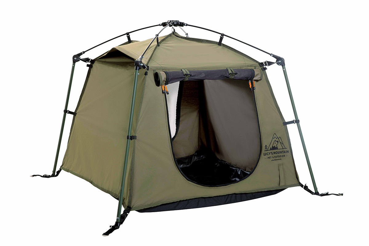 LUCY`S MOUNTAIN SECRET BASE ＃01 寵物大山帳-軍綠色