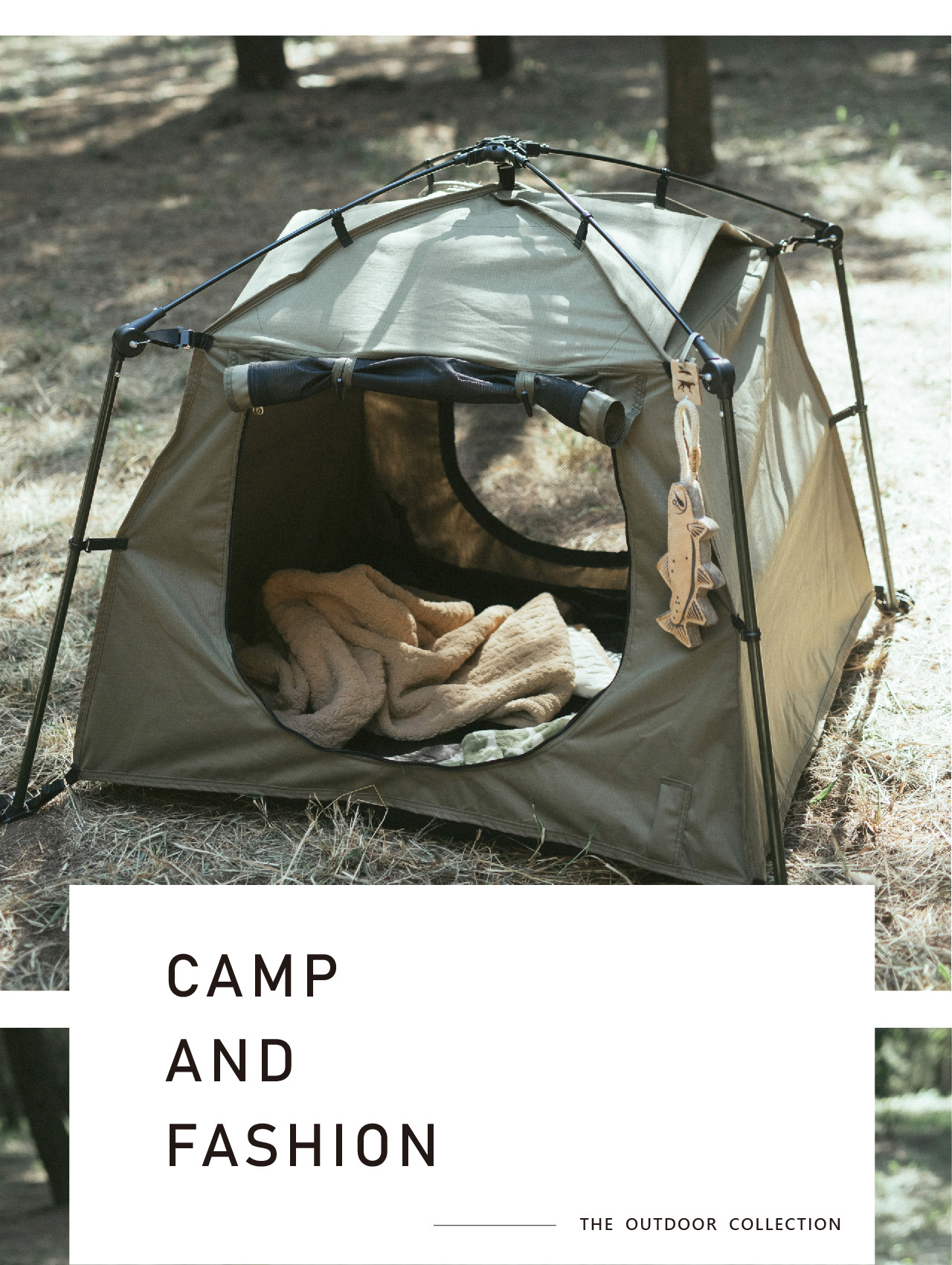 LUCY`S MOUNTAIN SECRET BASE ＃01 寵物大山帳-軍綠色