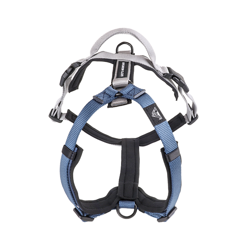 LUCY`S MOUNTAIN PAWGO多段調整型胸背帶-M-星空