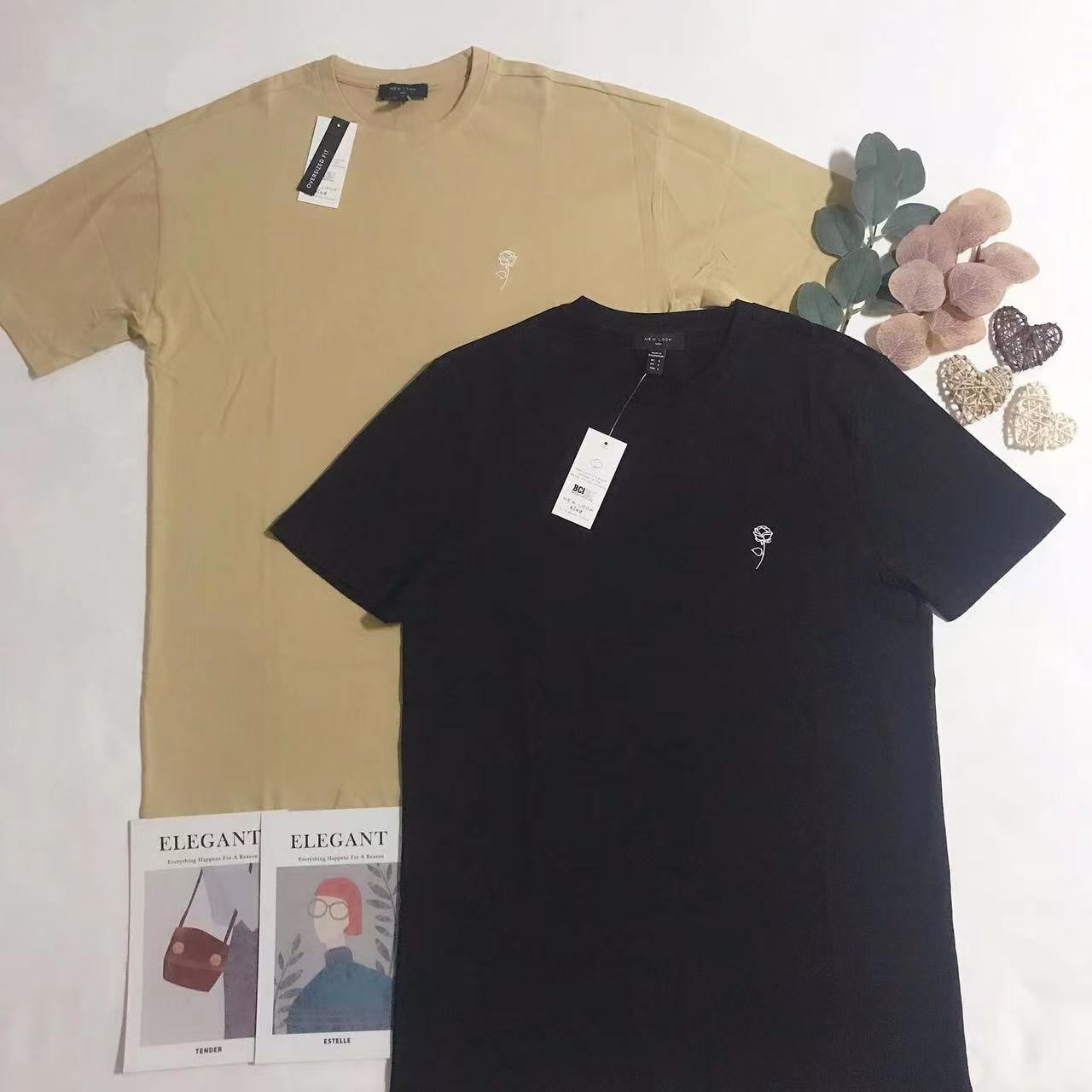 NEW LOOK ROSE SMALL LOGO TEE