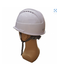 "S-TOP" 韓國STH-3502A(短唎)透氣白色安全帽(連Y帶)