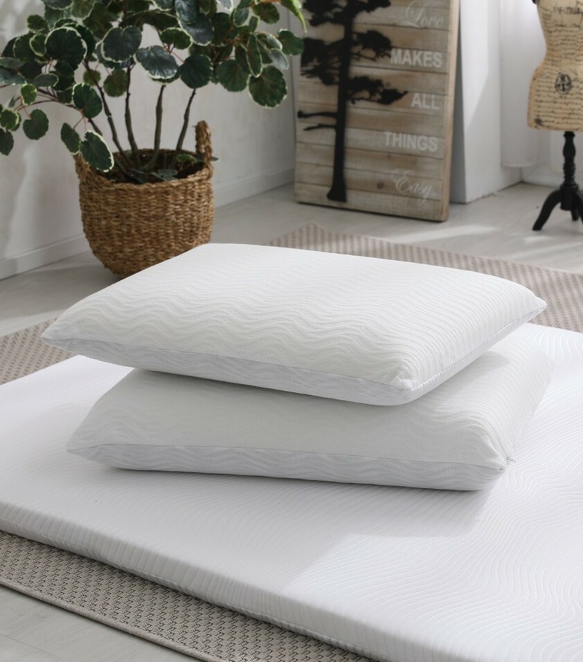 防螨抗菌涼感天絲記憶枕10cm二入組