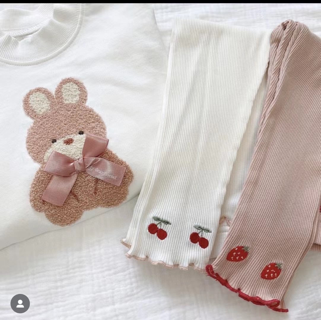 🍓🍒日單 𝐅𝐮𝐭𝐚𝐟𝐮𝐭𝐚 草莓/櫻桃打底褲