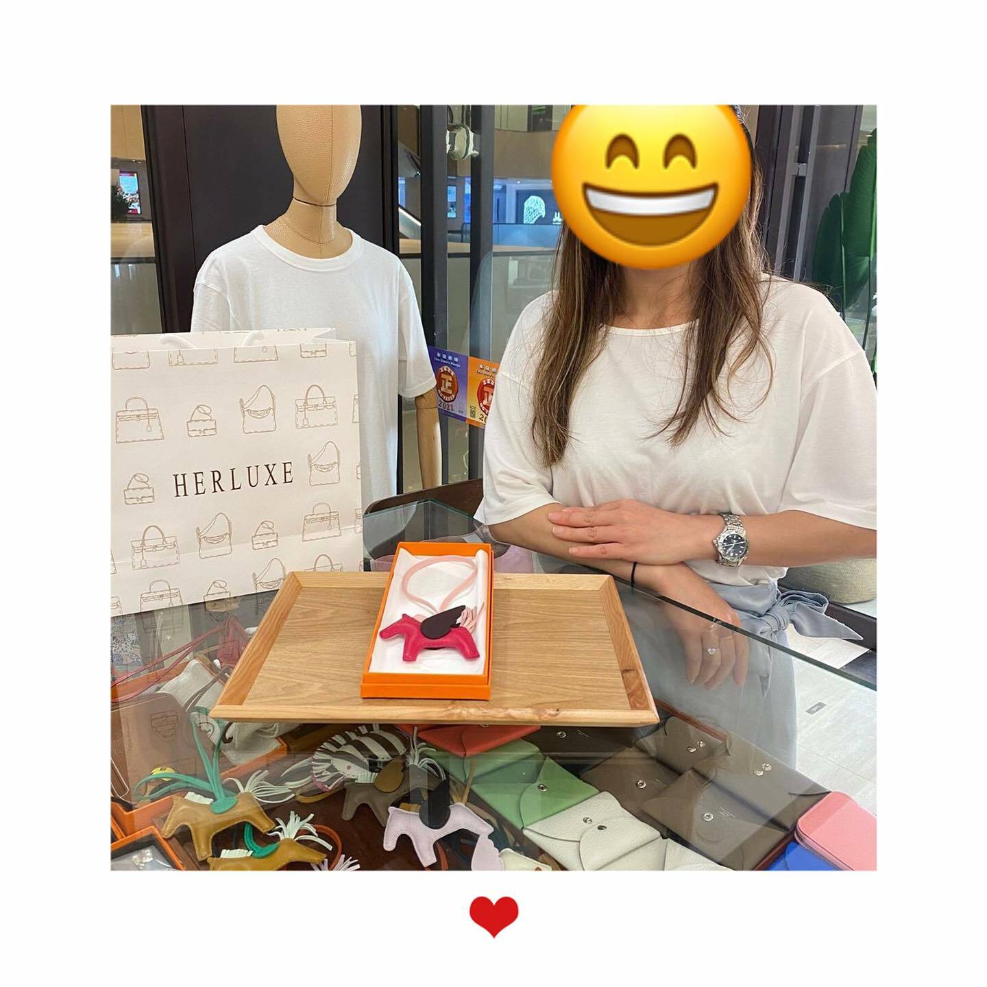 爽快靚靚首次睇我哋直播落單飛馬🐴 之前還同朋友幫襯過我哋🫰因為信任HERLUXE口碑 覺得訂貨過程流暢而再次來復購❤️‍🔥 多謝你哋嘅支持同關注🫶