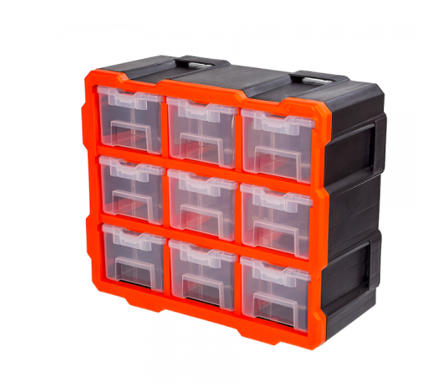 "TACTIX" 9格零件膠柜