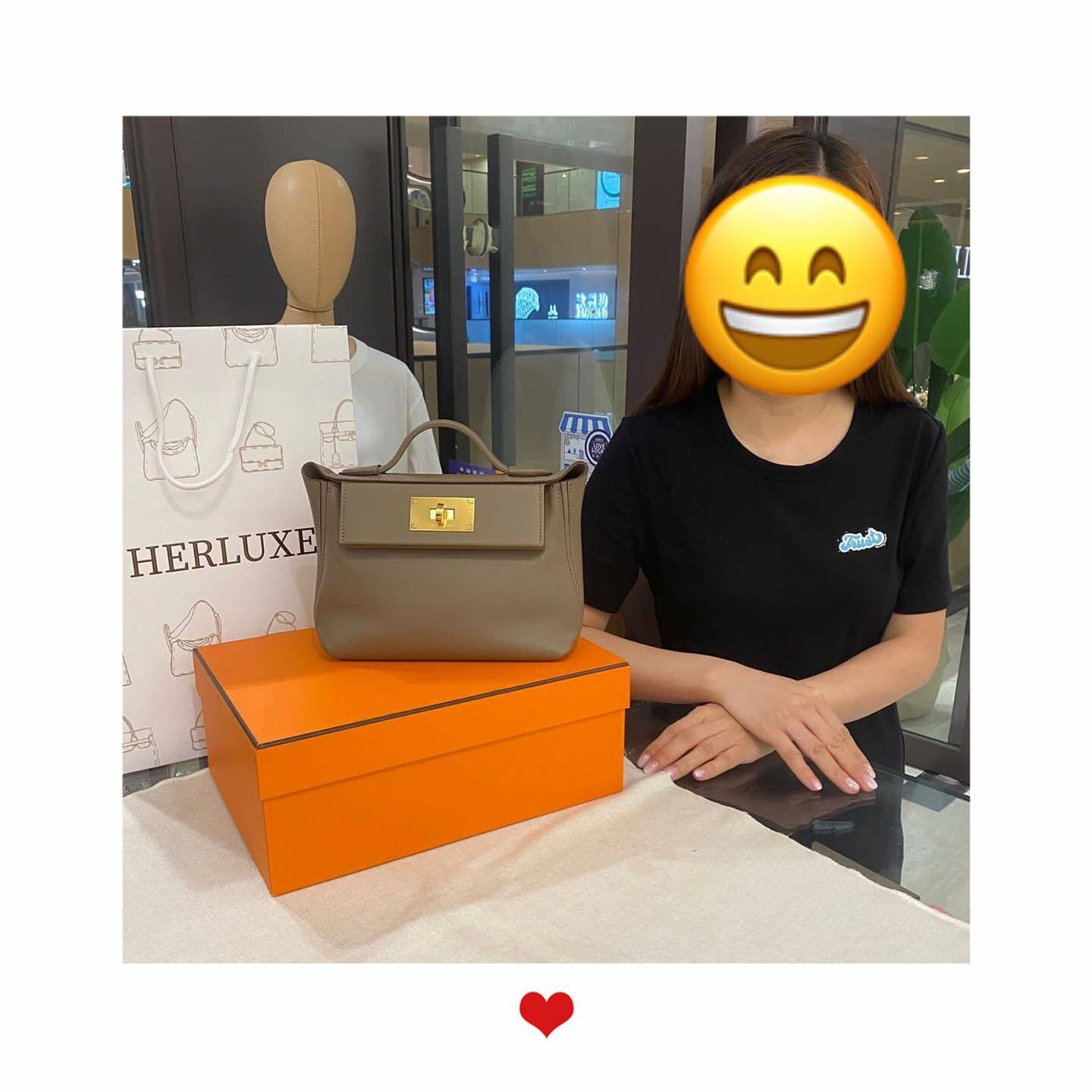 爽快靚靚來shopping🎉 已經睇過多間店 最終在HERLUXE買咗心頭好2424大象金🐘🔑 靚靚對我哋嘅多年經營經驗以及有保證嘅購買方式很有信心❤ 多謝你嘅支持與信任🫶💪