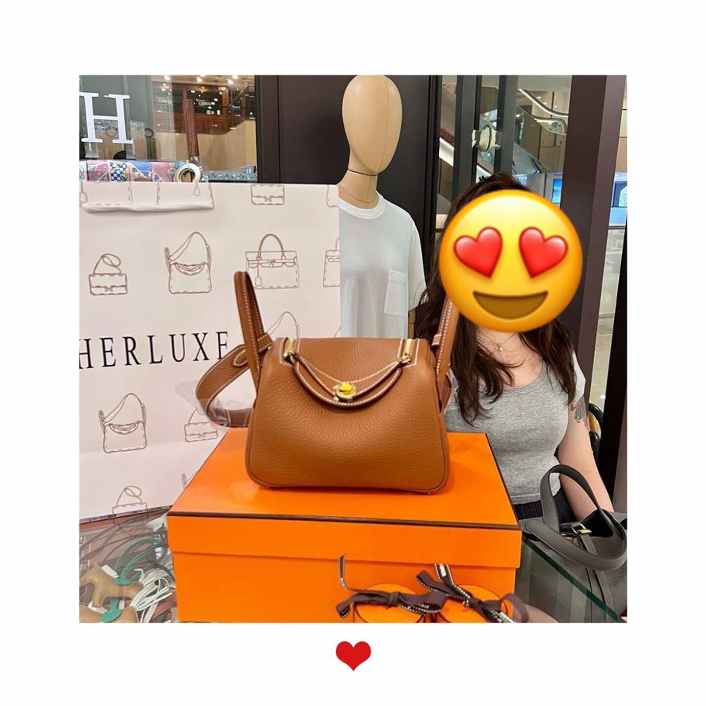 【 感謝支持 】爽快靚靚同朋友來pick up L mini金金🐫🔑 見到實物非常滿意❤️ 原來靚靚係朋友介紹來嘅🫰佢朋友之前幫襯過我哋買KTG😍 再華麗的廣告都不如老顧客的真心推薦💪 多謝你哋支持與信任🫶