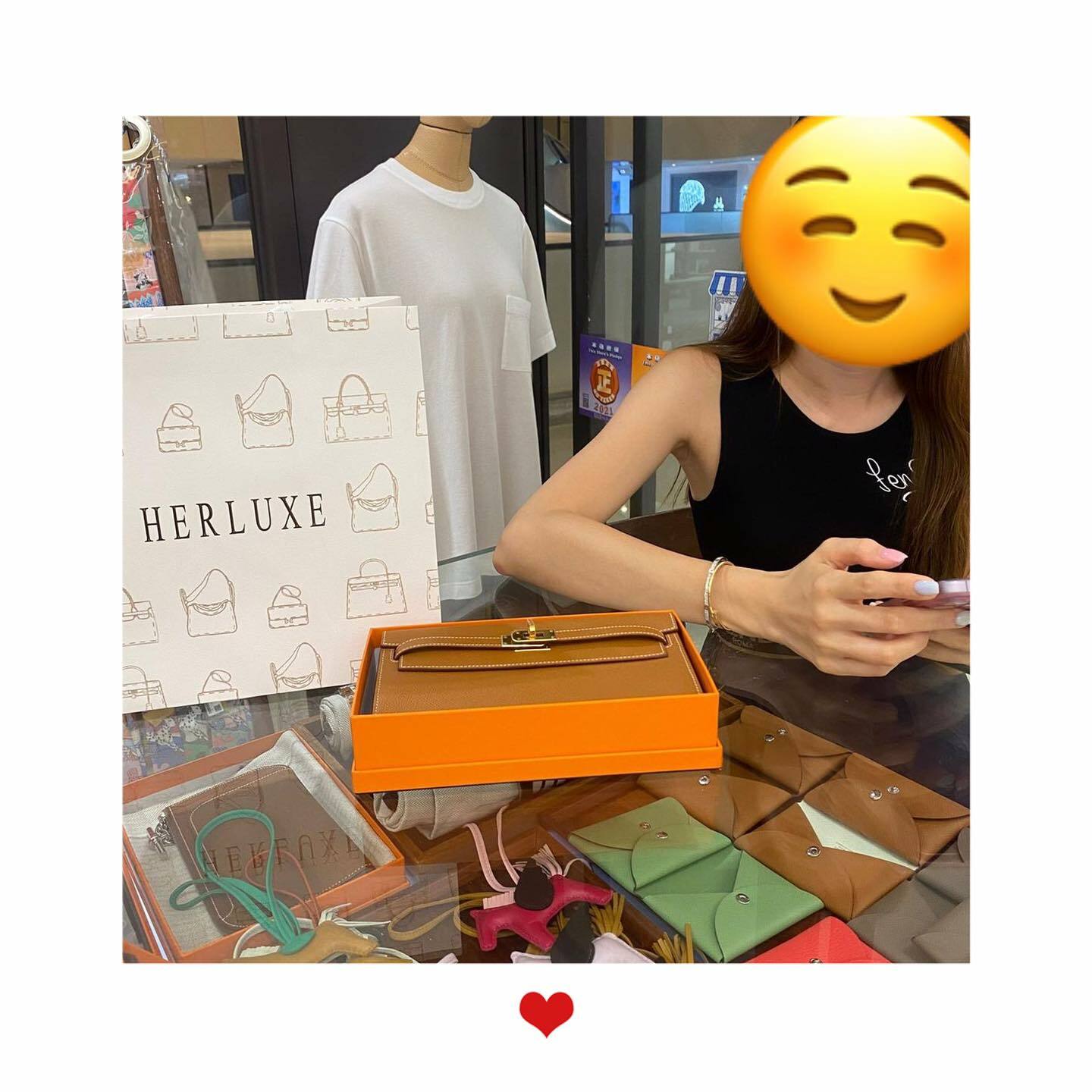 【 感謝支持 】爽快靚靚在線上咨詢後到店揀咗KTG金金🐫🔑 百搭耐髒👍 旅遊出行都適合👏 靚靚眼光不錯👀 爽快埋單抱走🫰多謝你嘅支持與信任🫶💪