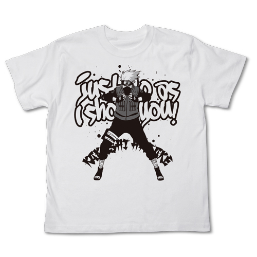 Cospa 0707 NARUTO疾風伝　ｶｶｼTｼｬﾂ　ﾎﾜｲﾄ　WHITE