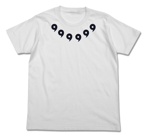 Cospa 1209 NARUTO-ﾅﾙﾄ- 疾風伝 ｵﾋﾞﾄ十尾人柱力Tｼｬﾂ ﾎﾜｲﾄ WHITE