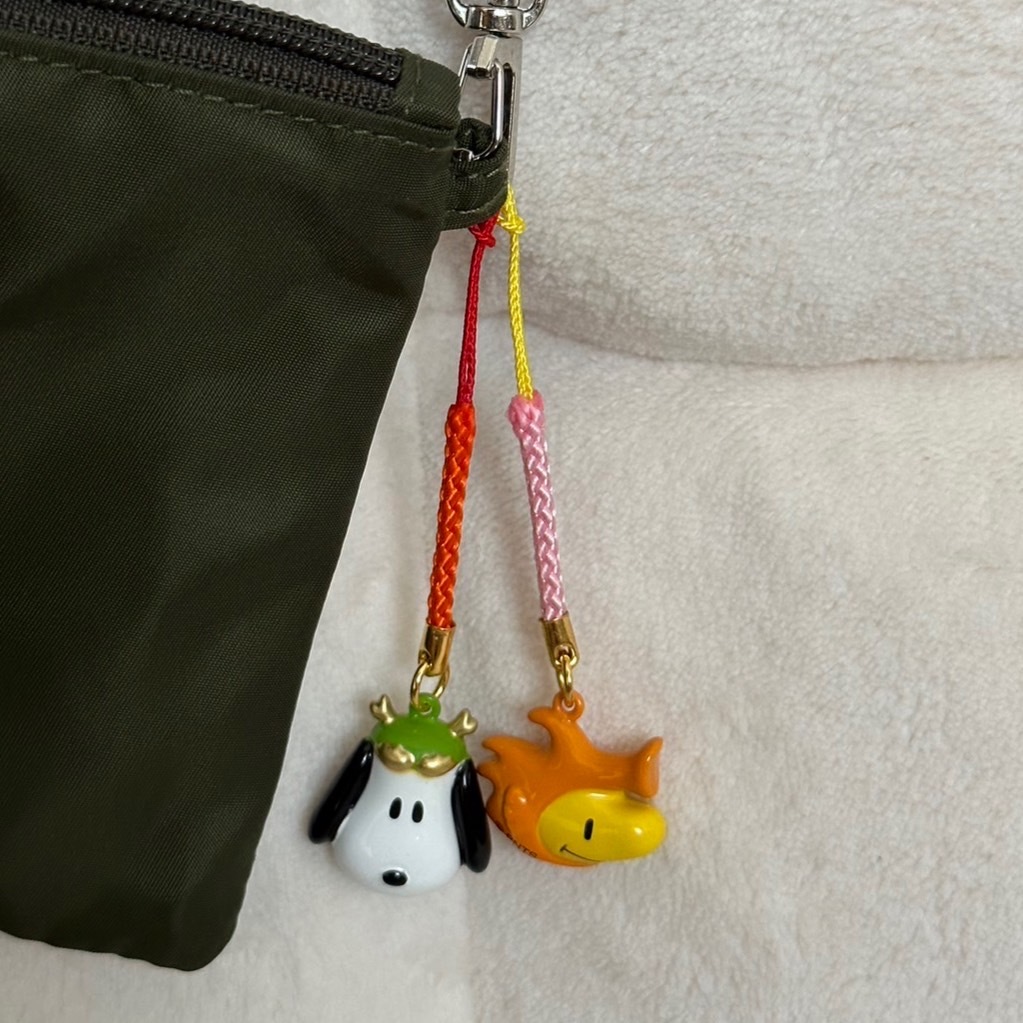 #現貨供應 日本代購正版 PEANUTS史努比 糊塗塌客 龍年限定造型鈴鐺