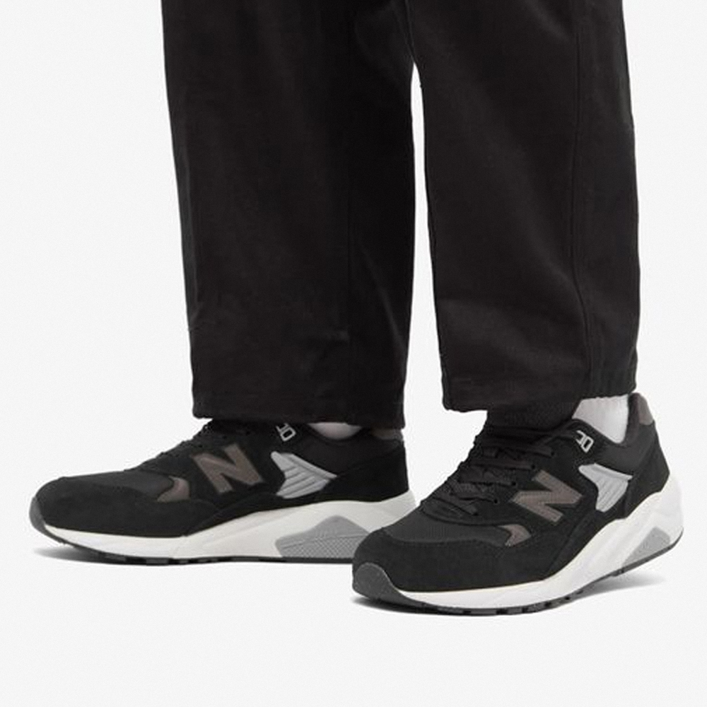 New Balance 580 Black Grey White 黑灰 復古 MT580ED2