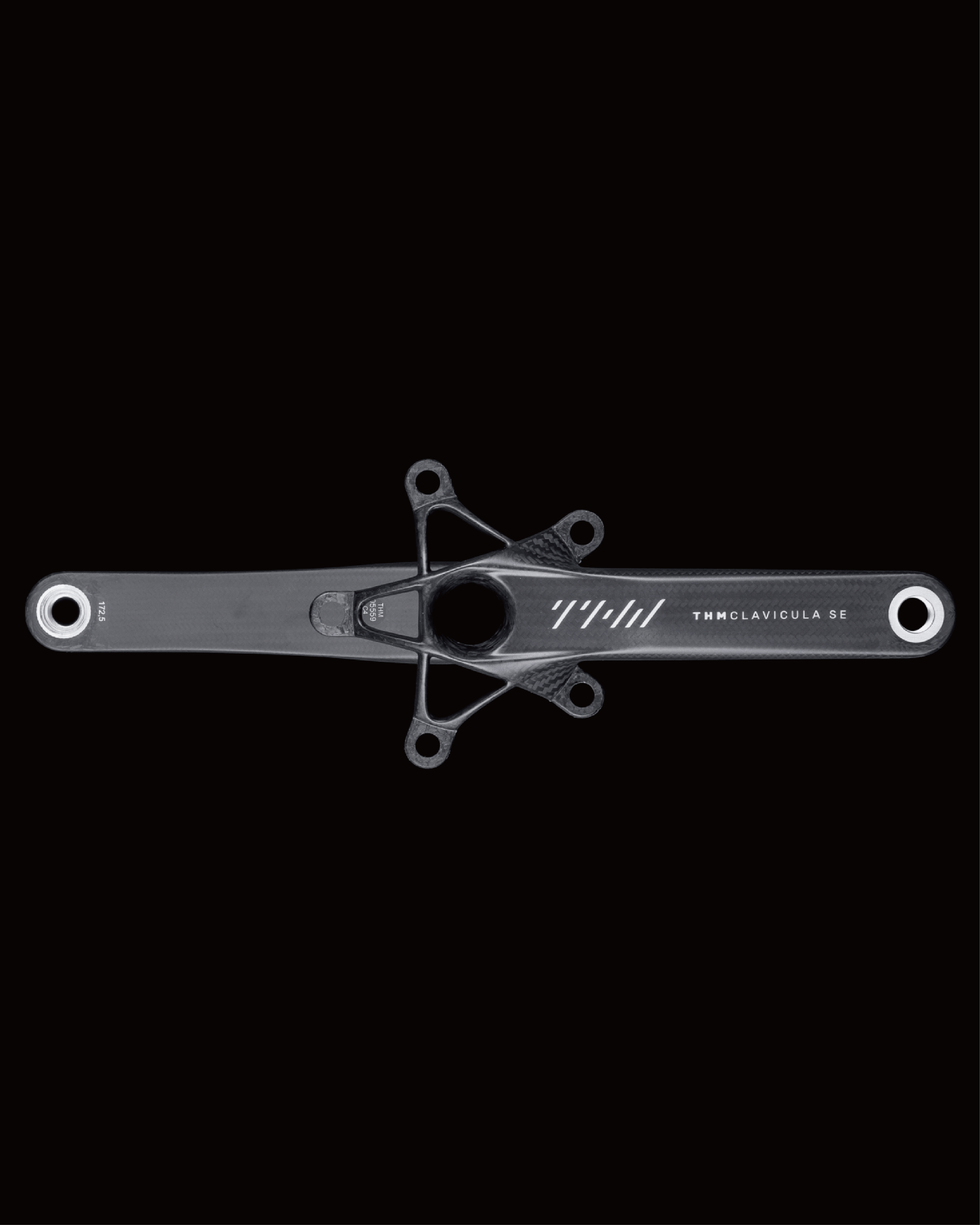 【THM】Clavicula SE 超輕量碳纖維曲柄組 / ROAD BCD110