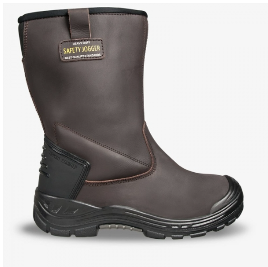 "S.J."BOREAS2 長筒安全鞋(啡色)