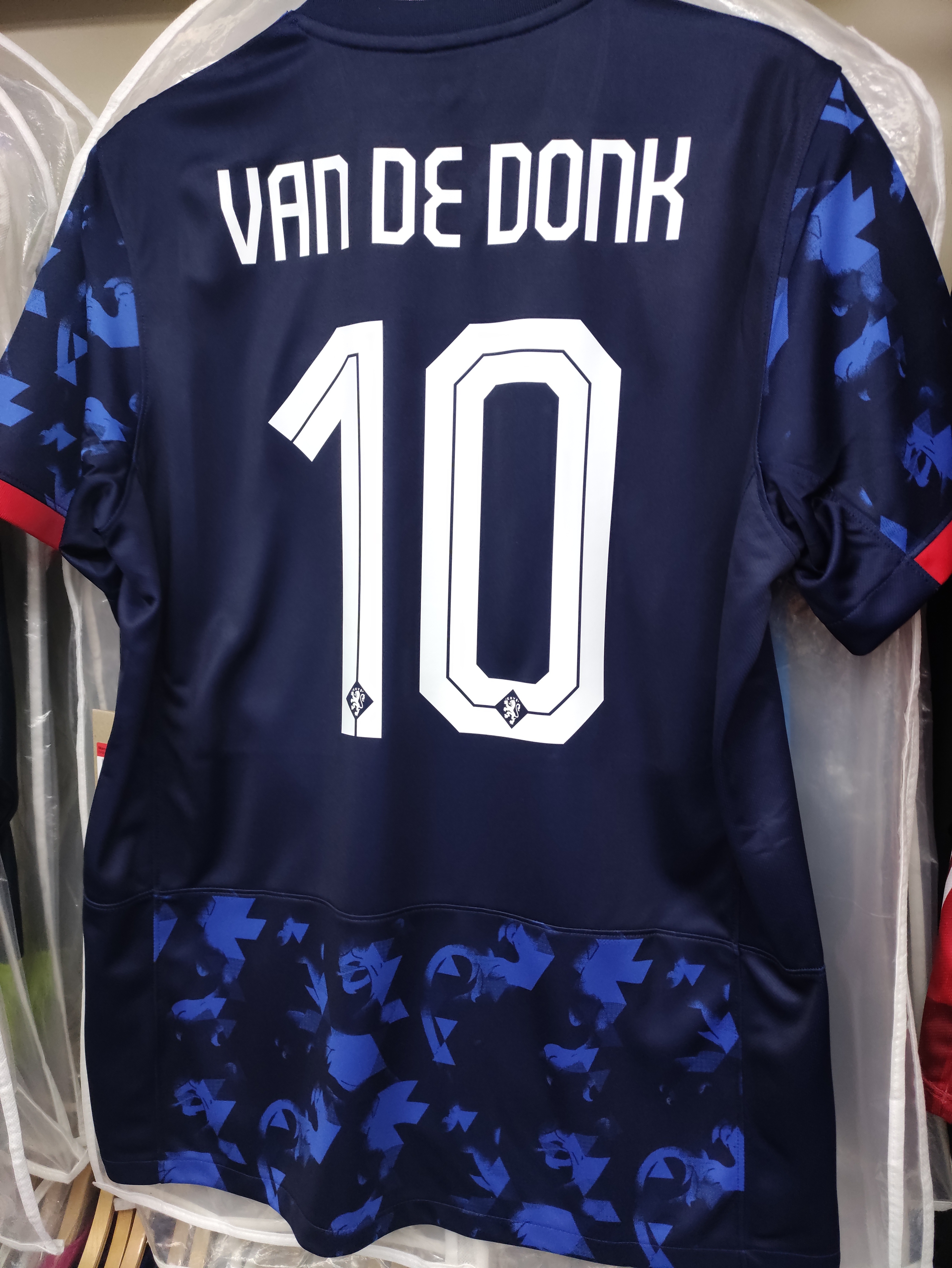 2023女子世界杯荷蘭女足國家隊作客球迷版球衣