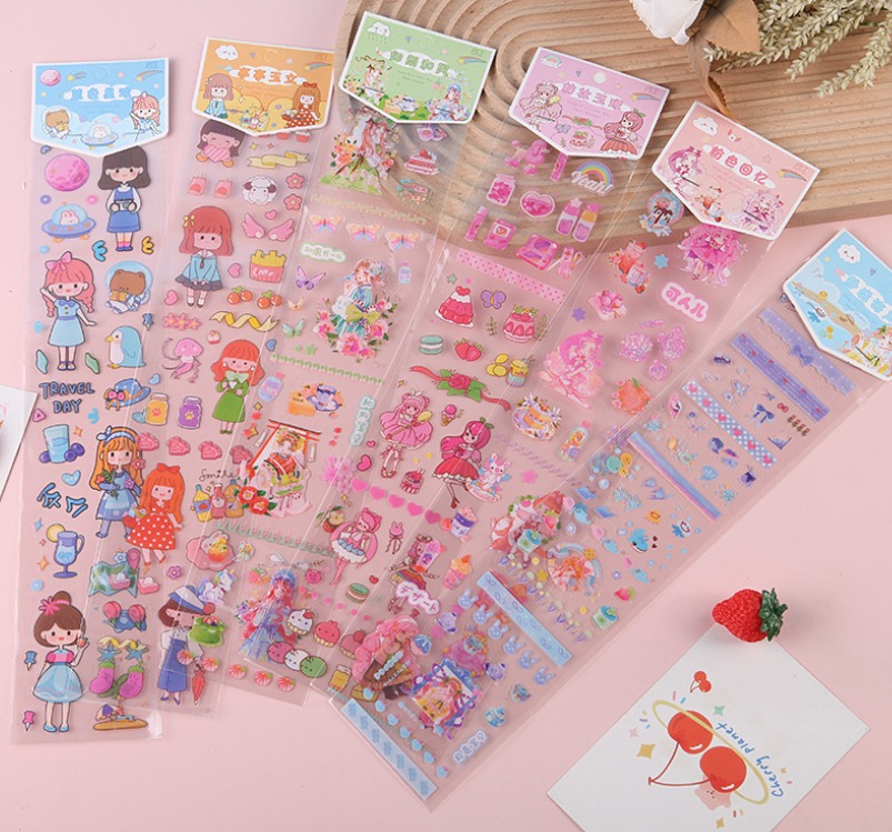 清货 创意长条手账贴纸ins风（款式随机）