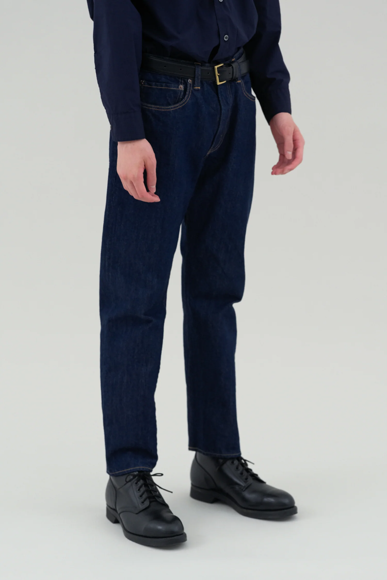 CIOTA INDIGO SUVIN COTTON 13.5oz TAPERED DENIM