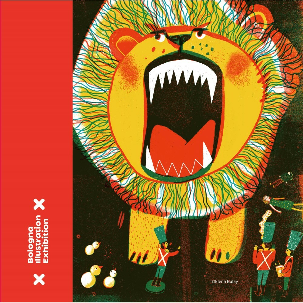 波隆那小方巾《大嗓門的獅子》