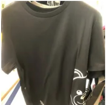 [S] MOSCHINO SHORT SLEEVE T-SHIRT,BLACK, V1T07044308-0555 (SM673)