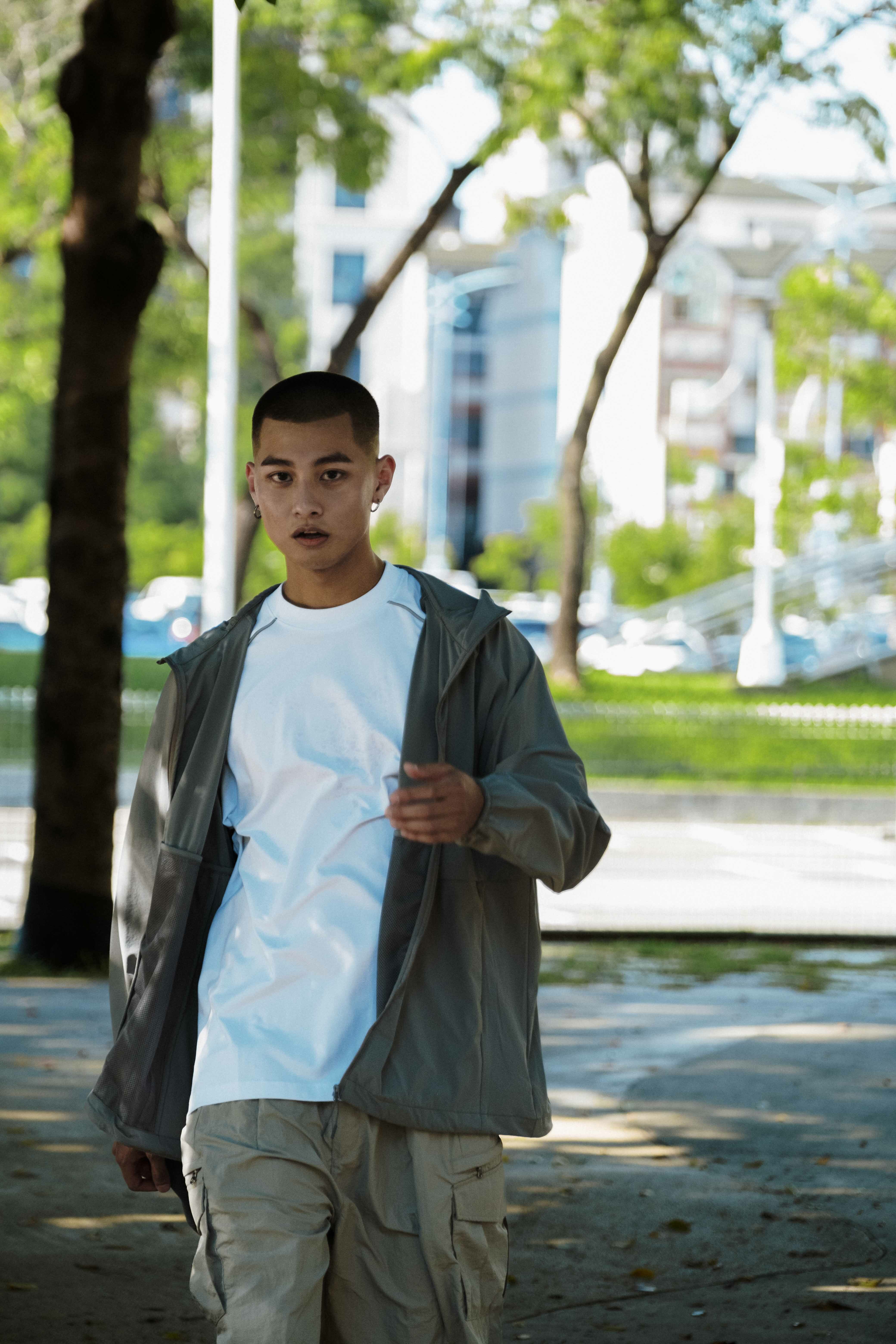 SIMON MADE OW-2301【S+】Teflon 抗UV 機能 口袋 防曬 連帽 外套