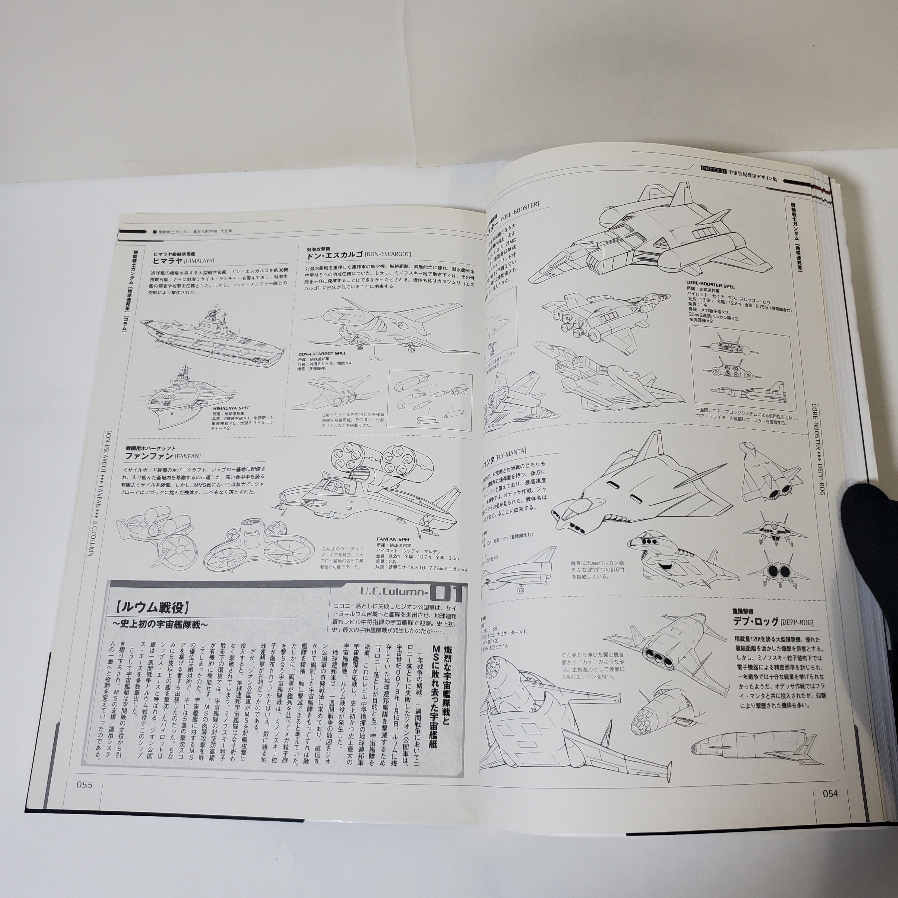 機動戰士高達艦船及航空機大全集