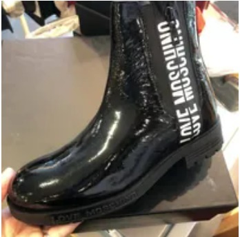 [S] LOVE MOSCHINO GOMMAC40,NAPLAK NERO, JA21094G1DII0000 [FINAL SALE] (SLM183)